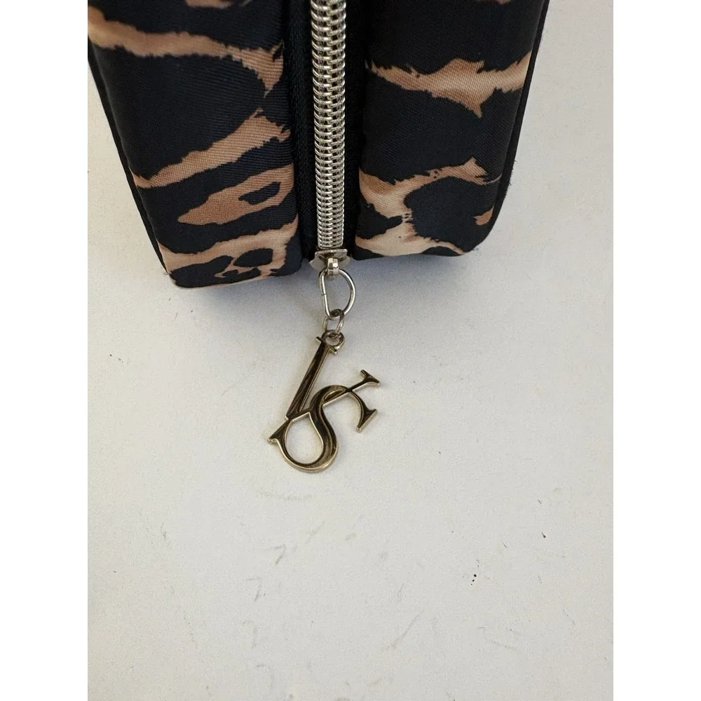 VICTORIA'S SECRET Bag Leopard Hanging Train Travel Case Cheetah Jetsetter Y2K